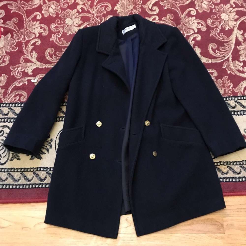Navy peacoat (women’s) with gold buttons size 6